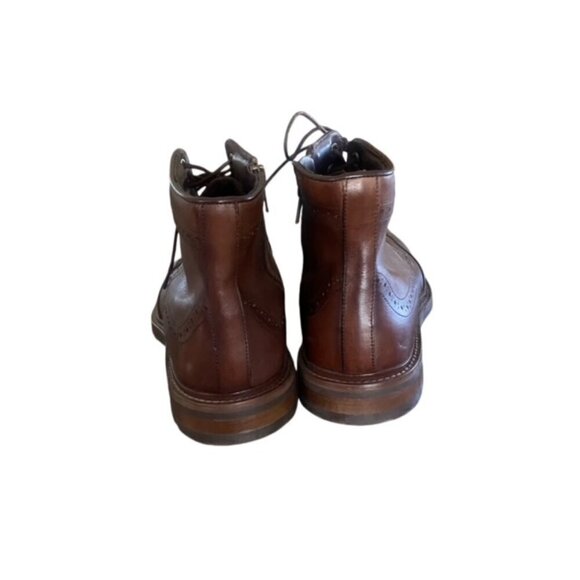 Flag Ltd. Brown Leather Boots 11 - Picture 4 of 7